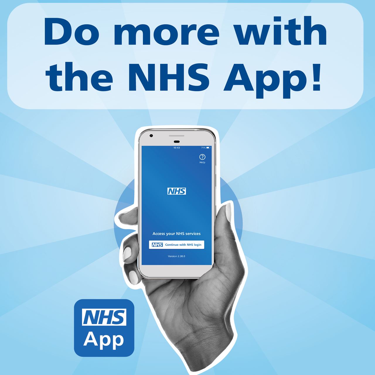 Do more with the NHS APP